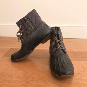 Sperry’s quilted duck boots